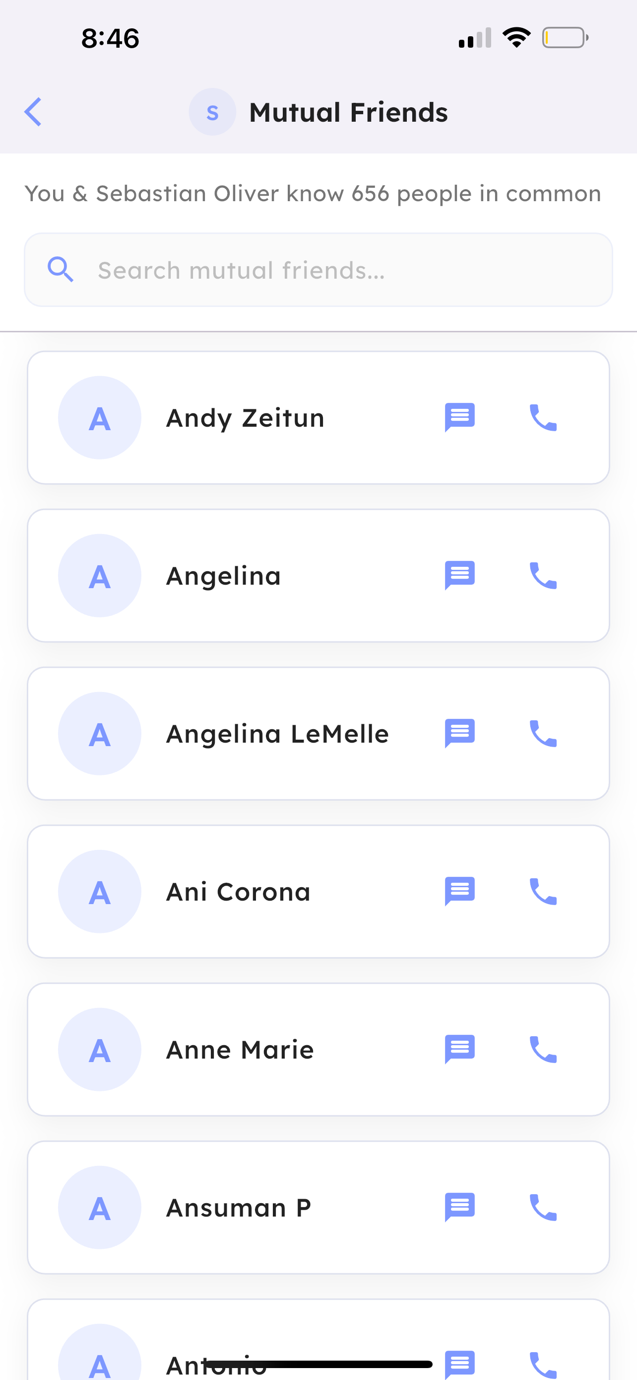 Connect with your network